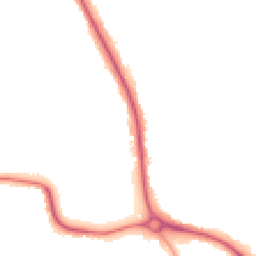 Night-time road noise heatmap for BN14 0DE