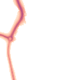 Night-time road noise heatmap for BN14 0EW