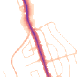 Daytime road noise heatmap for BN14 0HB