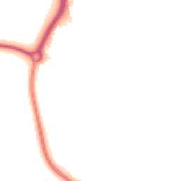 Night-time road noise heatmap for BN14 0SA