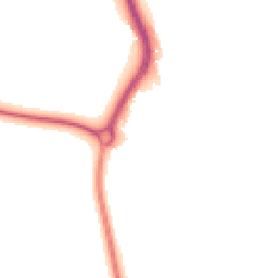 Night-time road noise heatmap for BN14 0TR