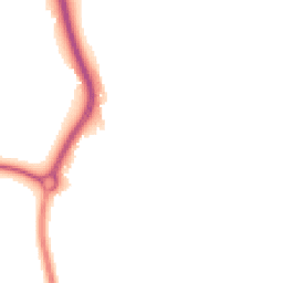 Night-time road noise heatmap for BN14 0UT