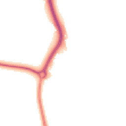 Night-time road noise heatmap for BN14 0XA