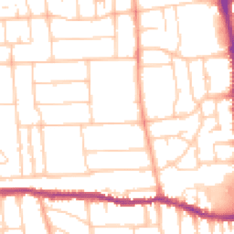 Daytime road noise heatmap for BN14 7HL