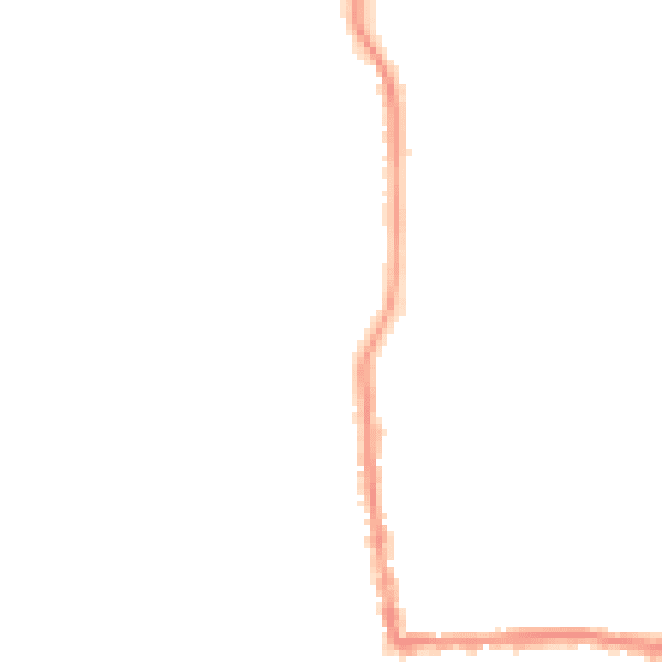 Night-time road noise heatmap for BN14 7ND