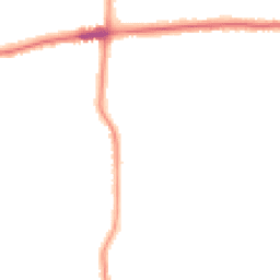 Night-time road noise heatmap for BN14 7PR