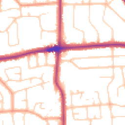 Daytime road noise heatmap for BN14 7SQ