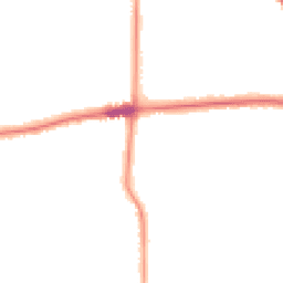 Night-time road noise heatmap for BN14 7SQ