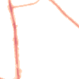 Night-time road noise heatmap for BN14 8BD