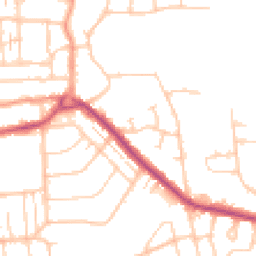 Daytime road noise heatmap for BN14 8LJ