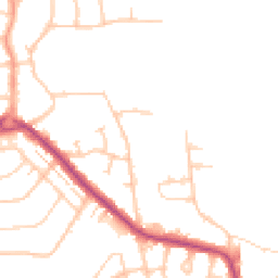 Daytime road noise heatmap for BN14 8NN