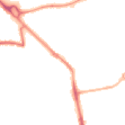 Night-time road noise heatmap for BN14 9BY