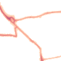 Night-time road noise heatmap for BN14 9LD