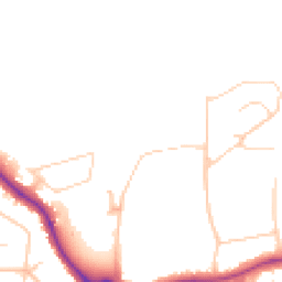 Daytime road noise heatmap for BN14 9QF