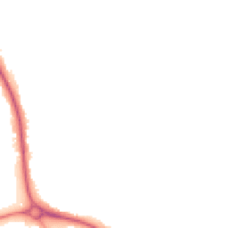 Night-time road noise heatmap for BN14 9QZ