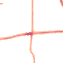 Night-time road noise heatmap for BN14 9RY