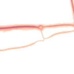 Night-time road noise heatmap for BN16 1AF