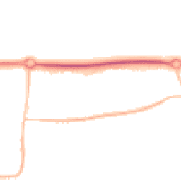 Night-time road noise heatmap for BN16 1AH
