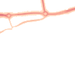 Night-time road noise heatmap for BN16 1BB