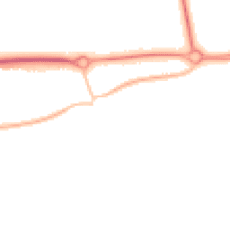 Night-time road noise heatmap for BN16 1BN