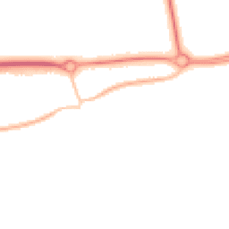 Night-time road noise heatmap for BN16 1BS