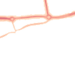 Night-time road noise heatmap for BN16 1BU
