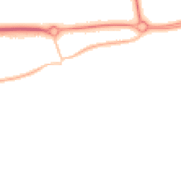Night-time road noise heatmap for BN16 1BW
