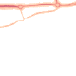 Night-time road noise heatmap for BN16 1BX