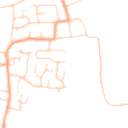 Daytime road noise heatmap for BN16 1DB