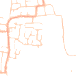Daytime road noise heatmap for BN16 1DD
