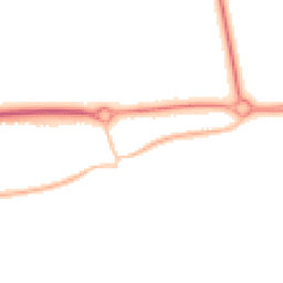 Night-time road noise heatmap for BN16 1DJ