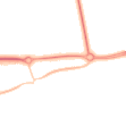 Night-time road noise heatmap for BN16 1DP
