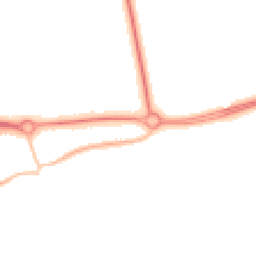 Night-time road noise heatmap for BN16 1DS