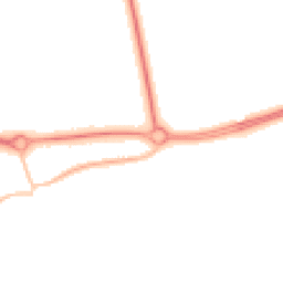 Night-time road noise heatmap for BN16 1DT