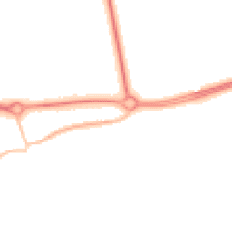 Night-time road noise heatmap for BN16 1DU