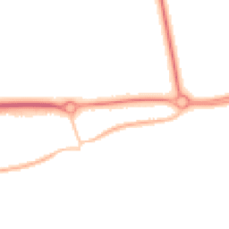 Night-time road noise heatmap for BN16 1DW