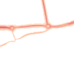 Night-time road noise heatmap for BN16 1DX