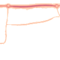 Night-time road noise heatmap for BN16 1EH
