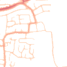 Daytime road noise heatmap for BN16 1HJ
