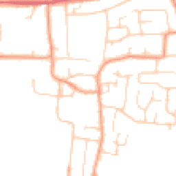 Daytime road noise heatmap for BN16 1HP