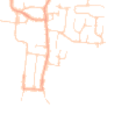 Daytime road noise heatmap for BN16 1QA