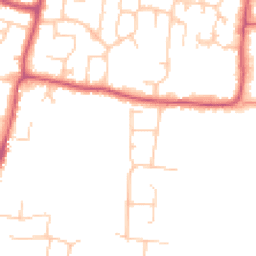 Daytime road noise heatmap for BN16 2AW