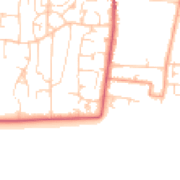 Daytime road noise heatmap for BN16 2LJ