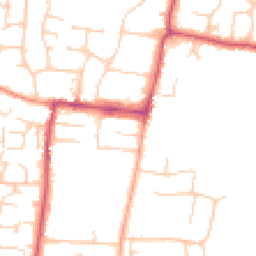 Daytime road noise heatmap for BN16 2NS
