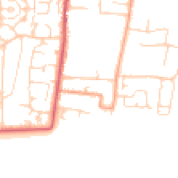 Daytime road noise heatmap for BN16 2SH