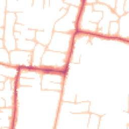 Daytime road noise heatmap for BN16 3BU