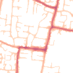 Daytime road noise heatmap for BN16 3EP