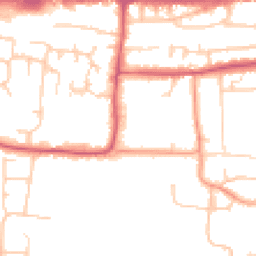 Daytime road noise heatmap for BN16 3FG