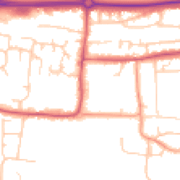 Daytime road noise heatmap for BN16 3FJ
