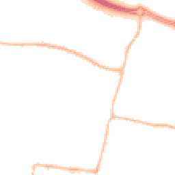 Night-time road noise heatmap for BN16 3HD